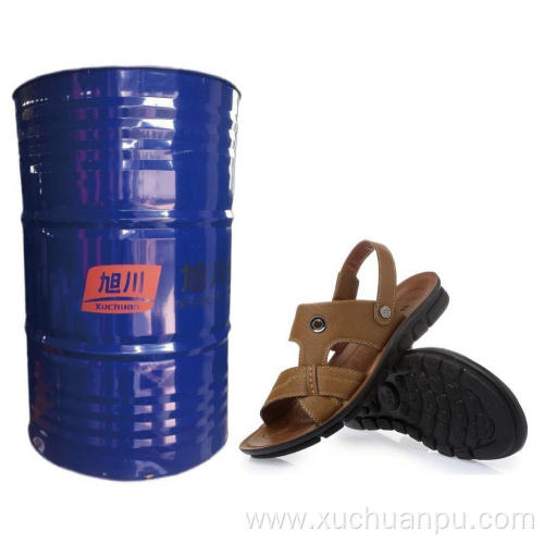 Pu resin for slippers and sandals